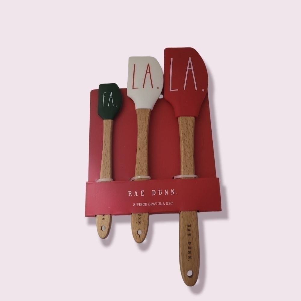Rae Dunn Spatula Christmas set / NEW